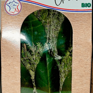 5 Mini bouquets Laurier Thym Bio